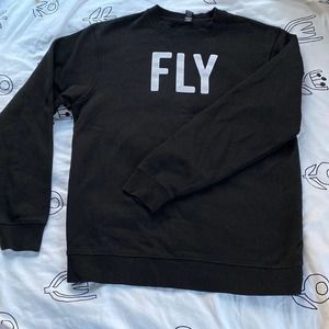 FLY NYON District Black Crewneck Sweatshirt